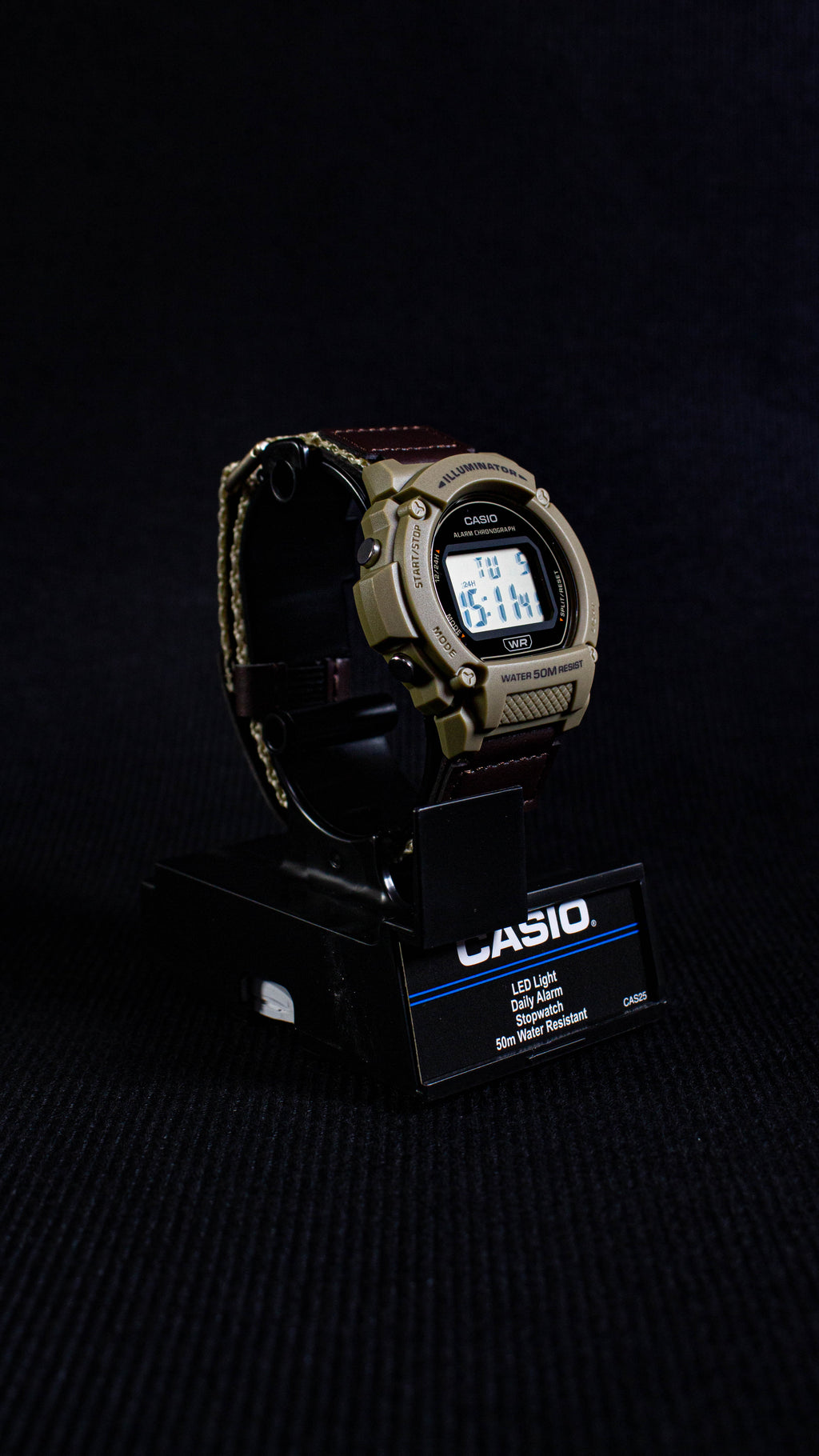 Casio Illuminator W-219HB-5A