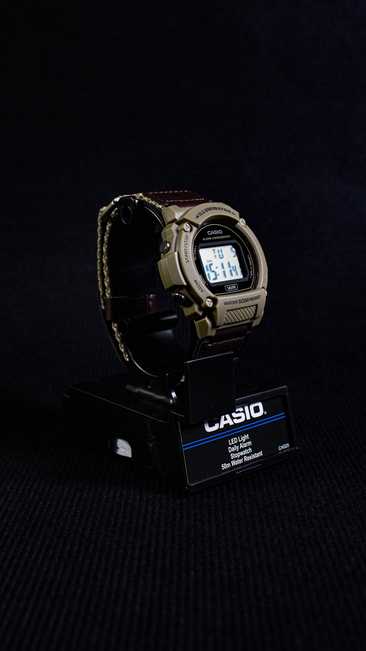 Casio Illuminator W-219HB-5A