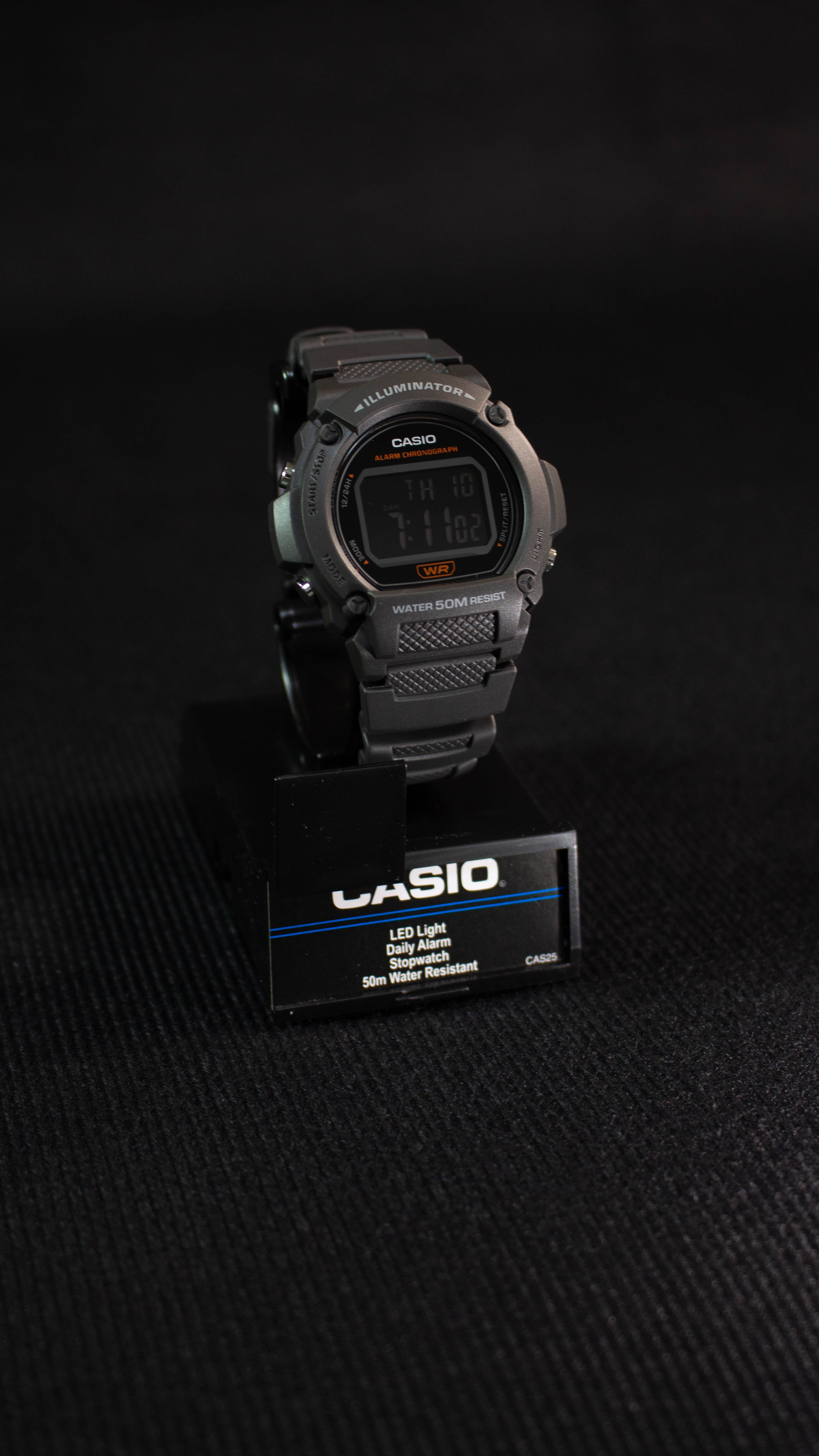 Casio W-219H-8BVCF Gris