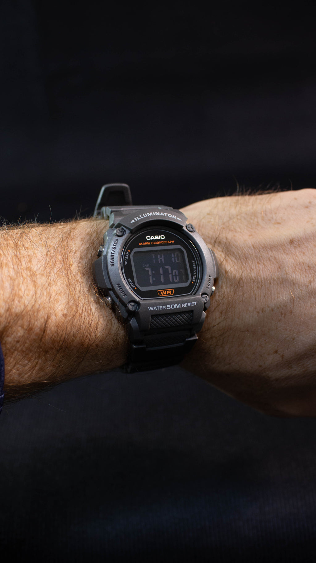 Casio W-219H-8BVCF Gris
