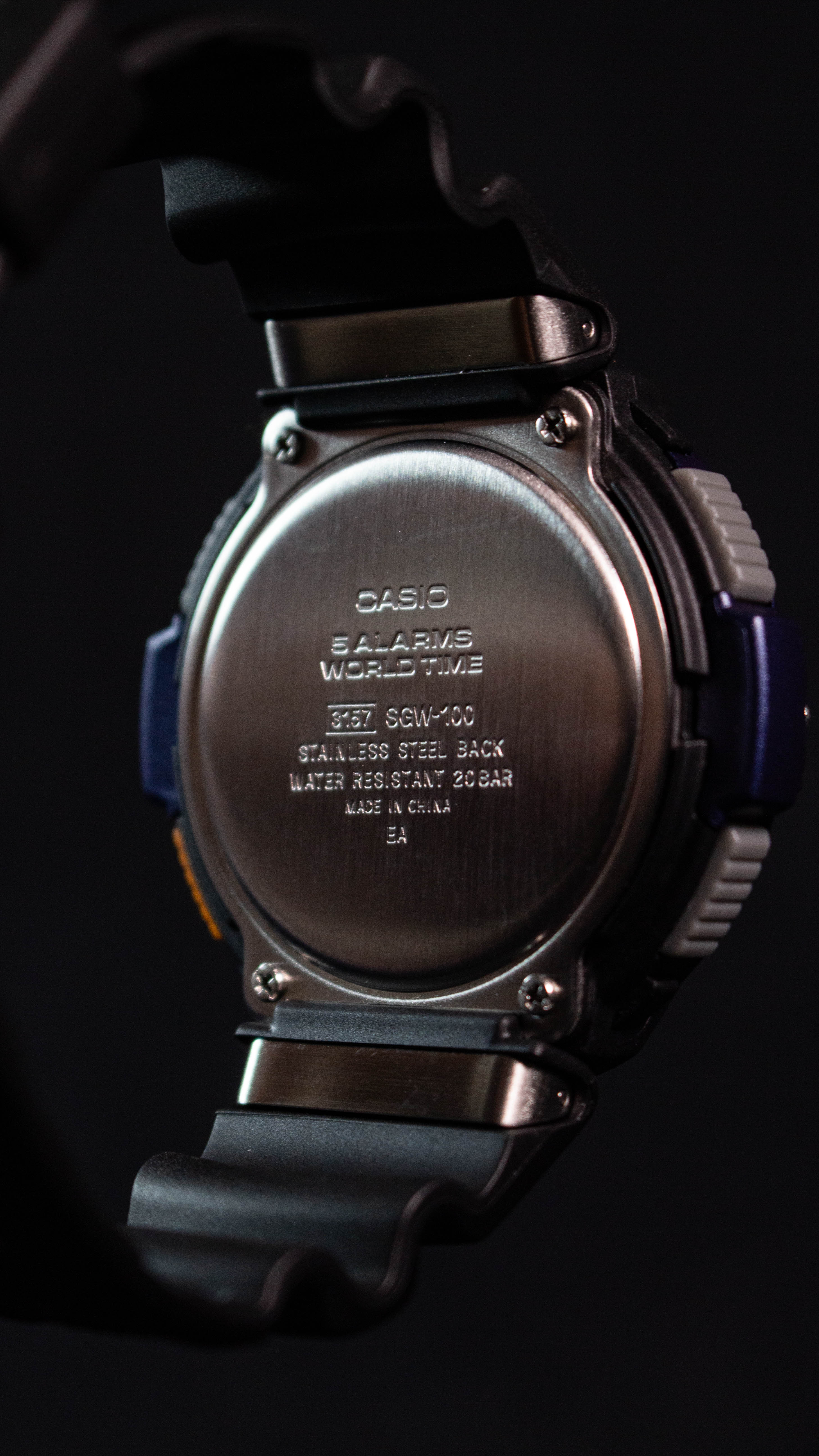 Casio SGW100-2B (Twin Sensor / Sports Gear)