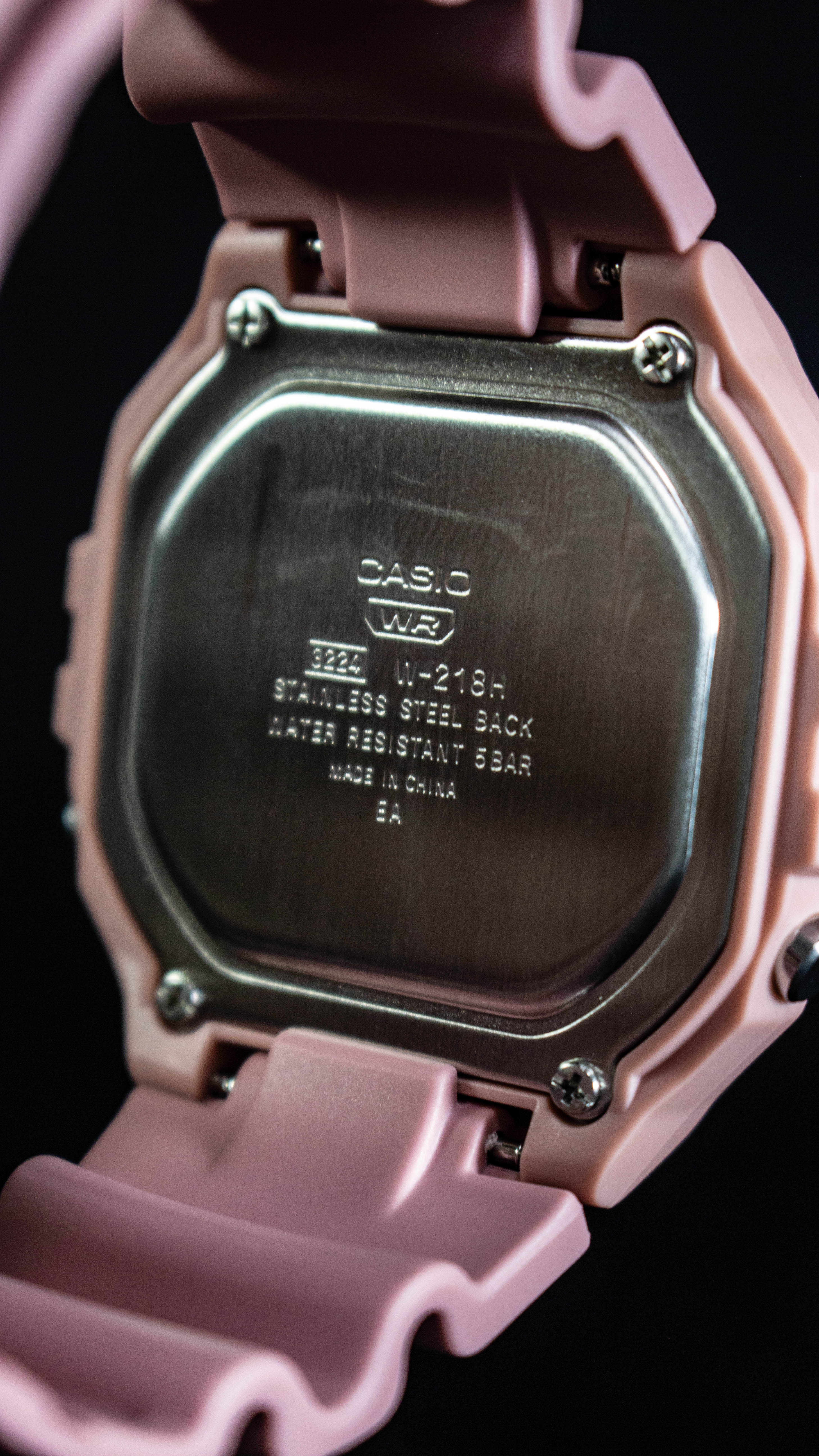 Casio W-218HC-4AVCF Rosa