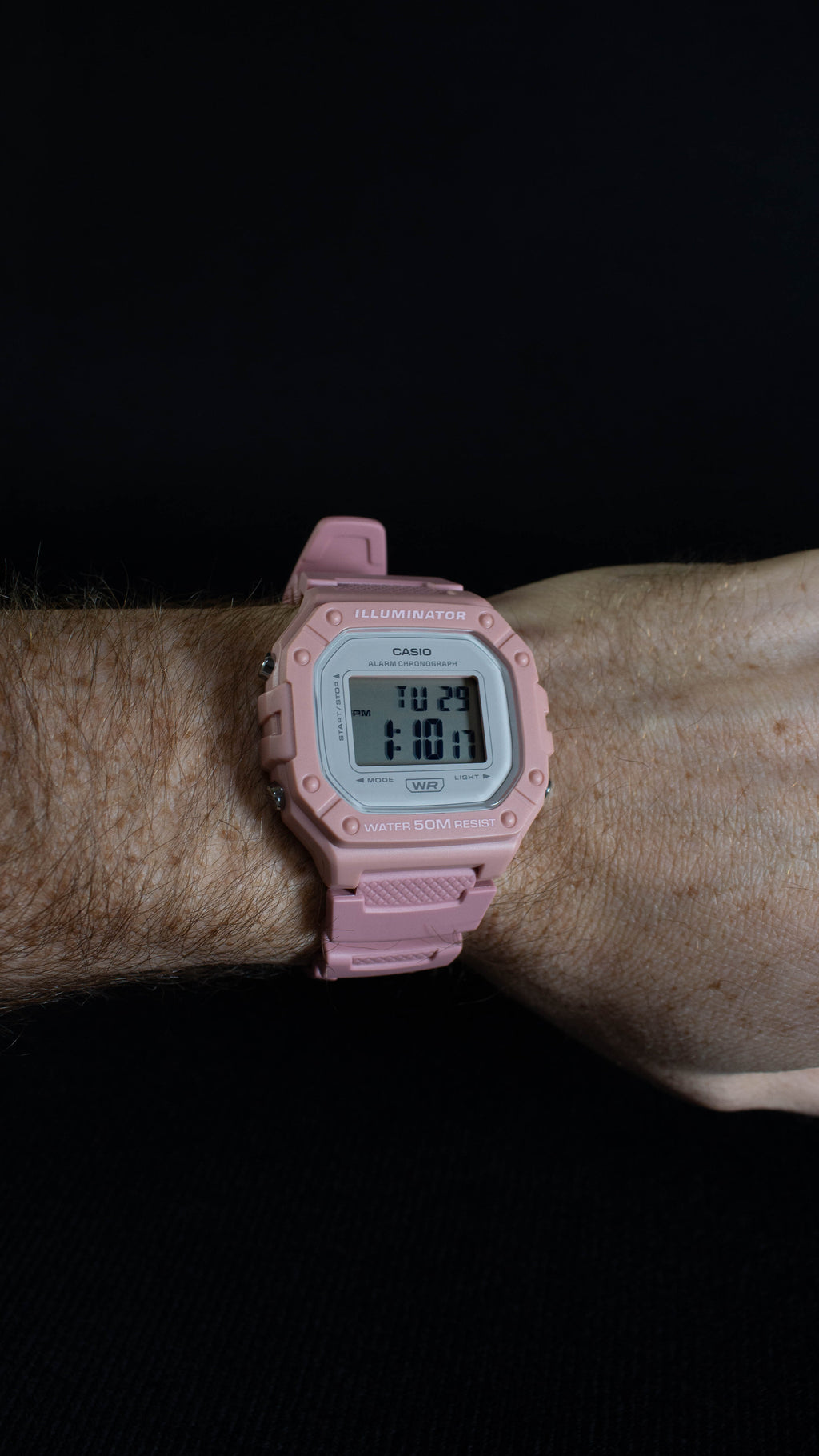 Casio W-218HC-4AVCF Rosa