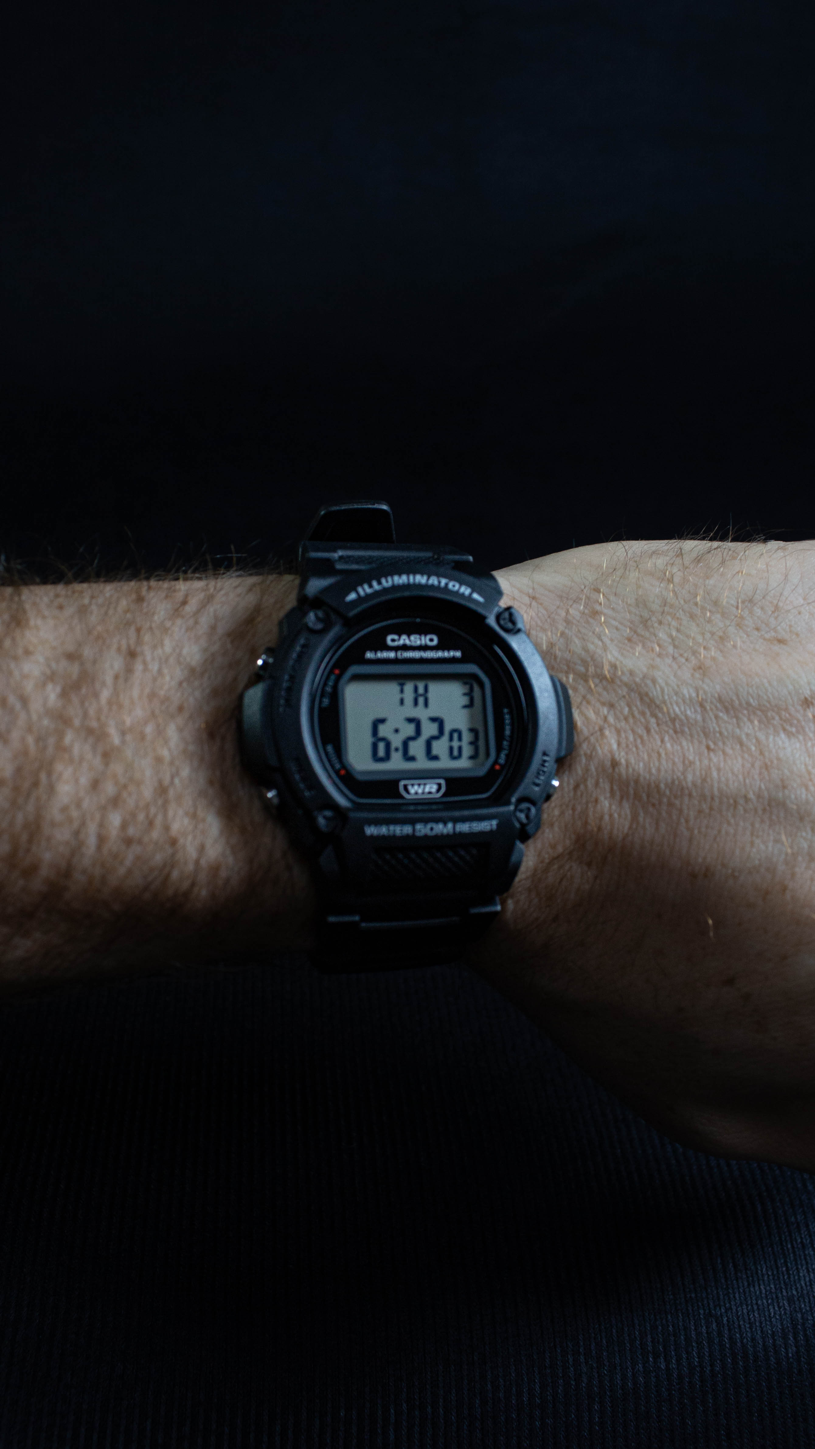 Casio W-219H-1AVCF Negro