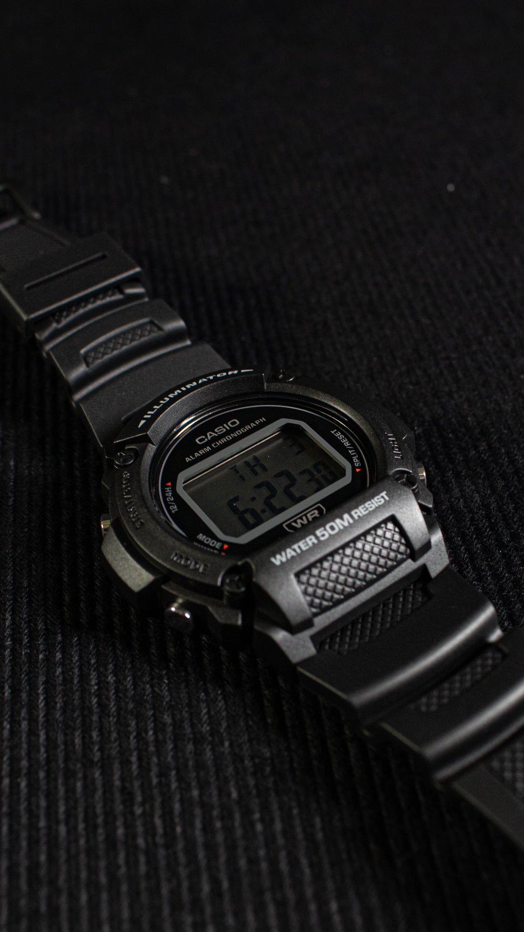 Casio W-219H-1AVCF Negro