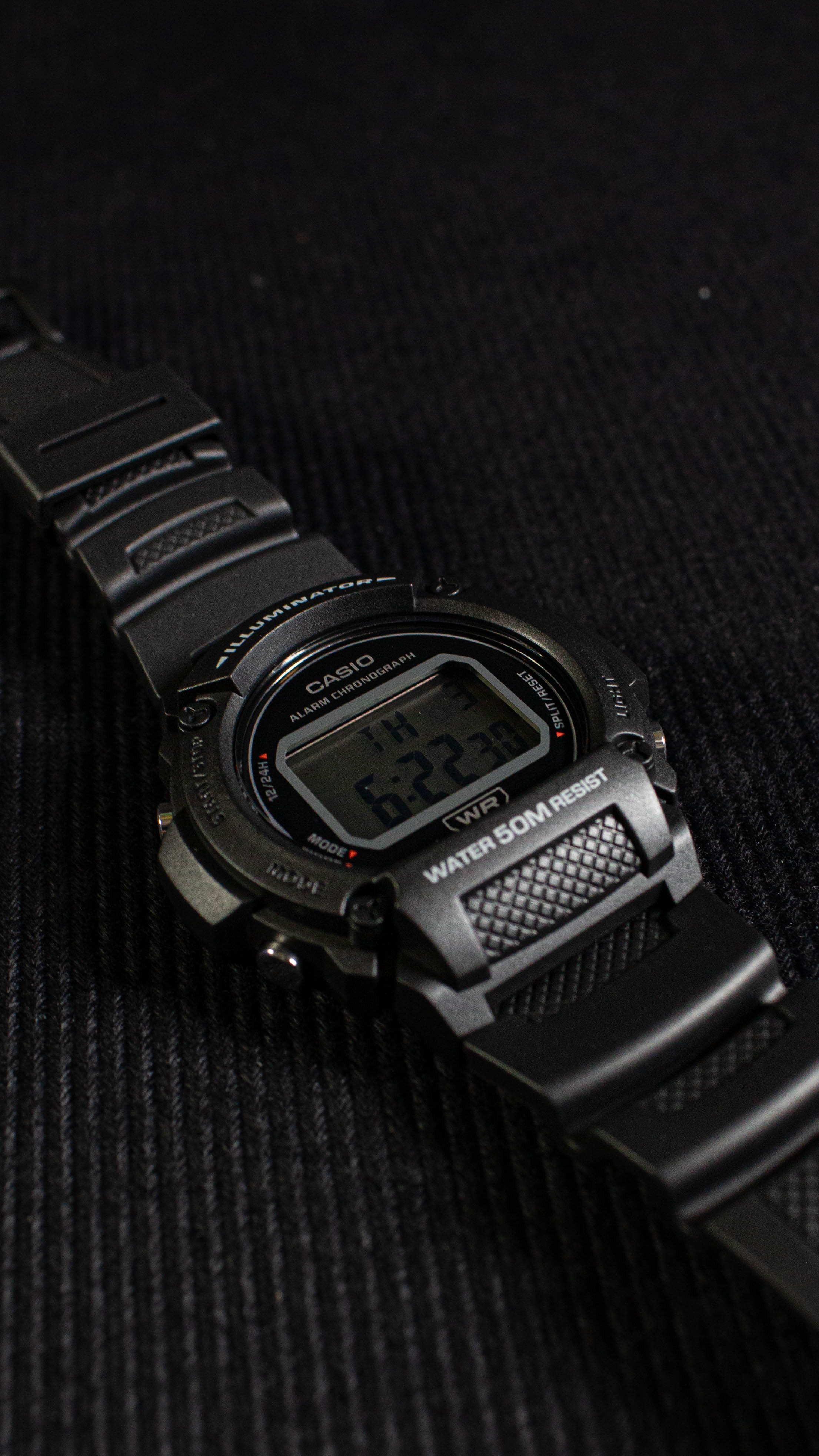 Casio W-219H-1AVCF Negro