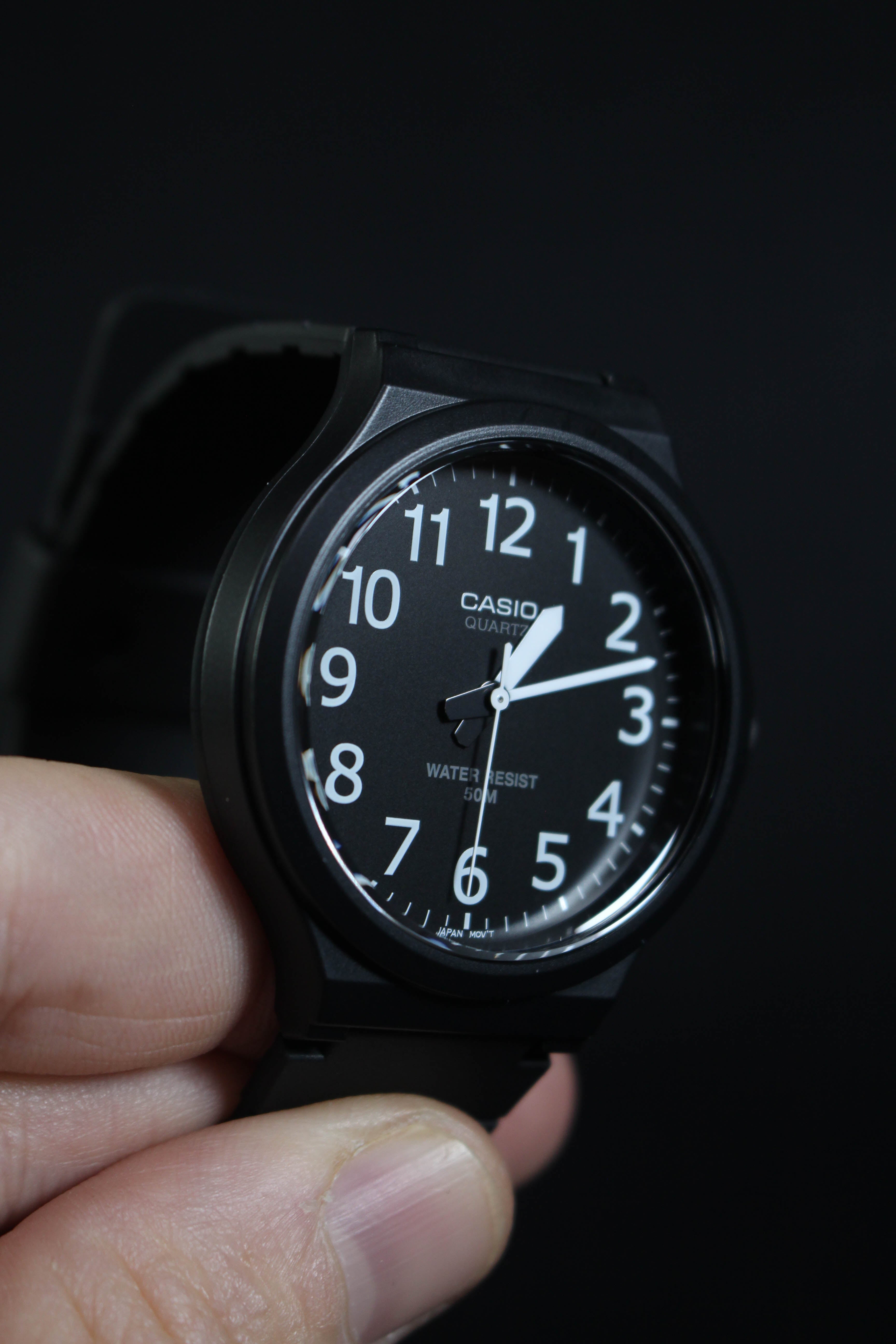 Casio MW240-1BV Negro/Negro