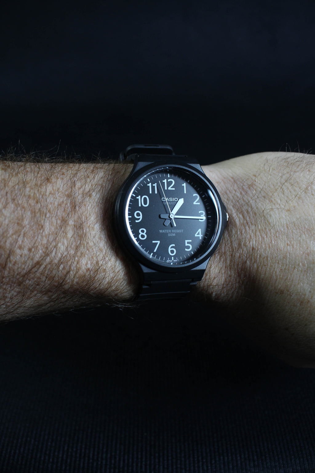 Casio MW240-1BV Negro/Negro