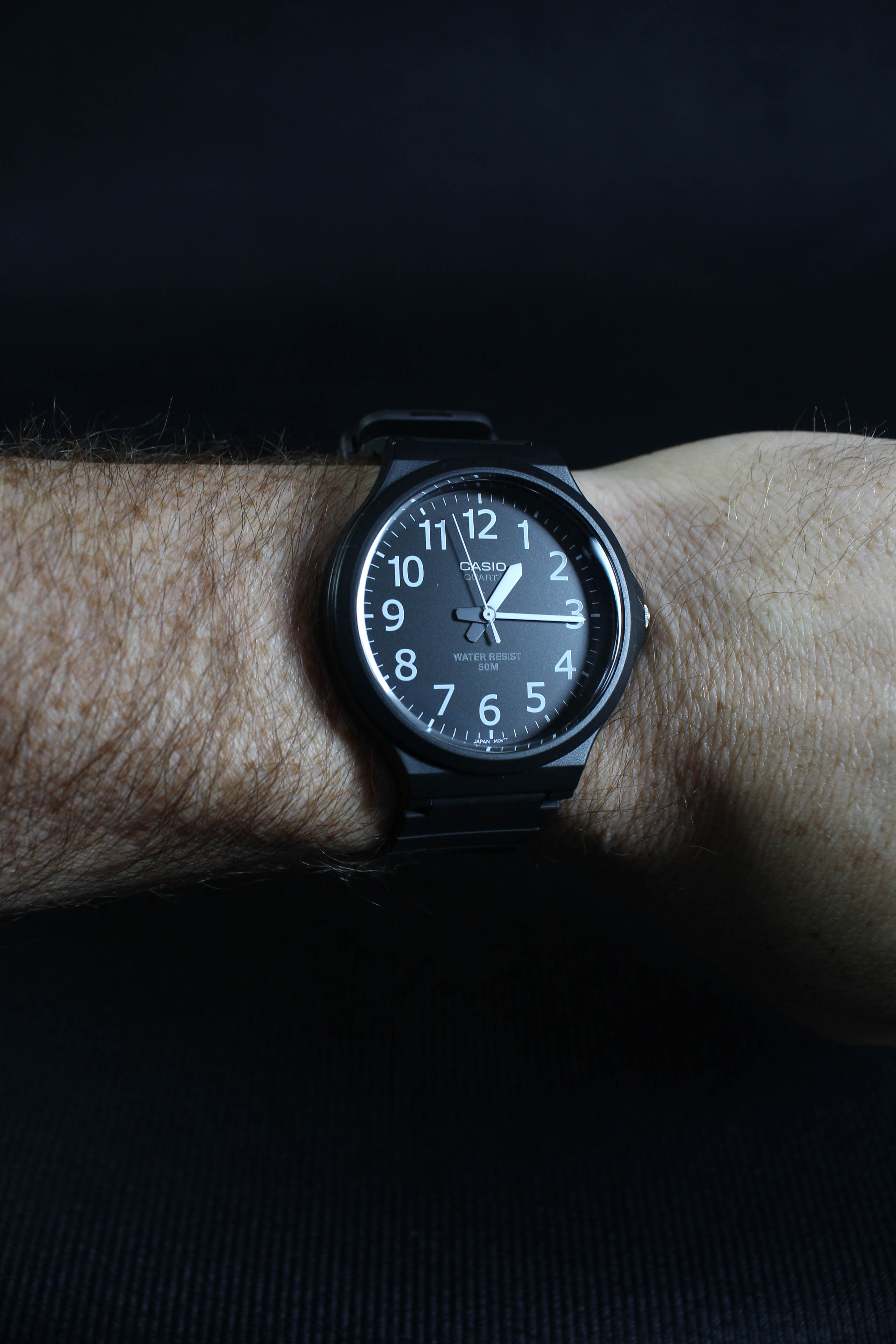 Casio MW240-1BV Negro/Negro
