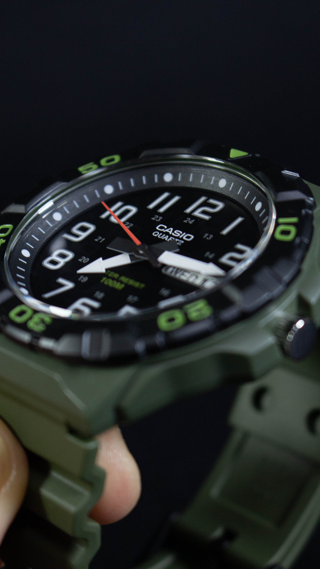 Reloj Casio MRW-210H-3AVCF Militar