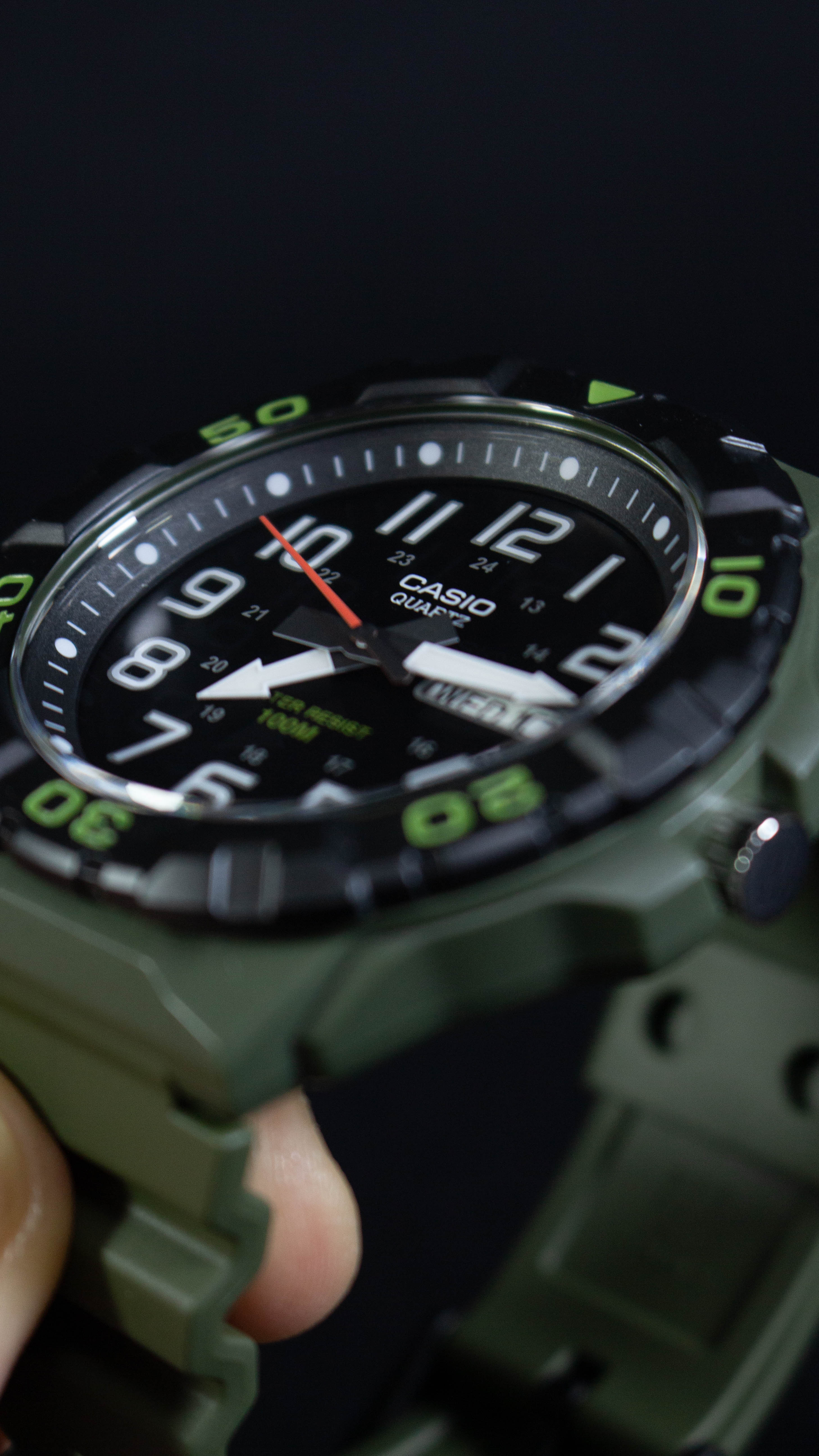 Reloj Casio MRW-210H-3AVCF Militar