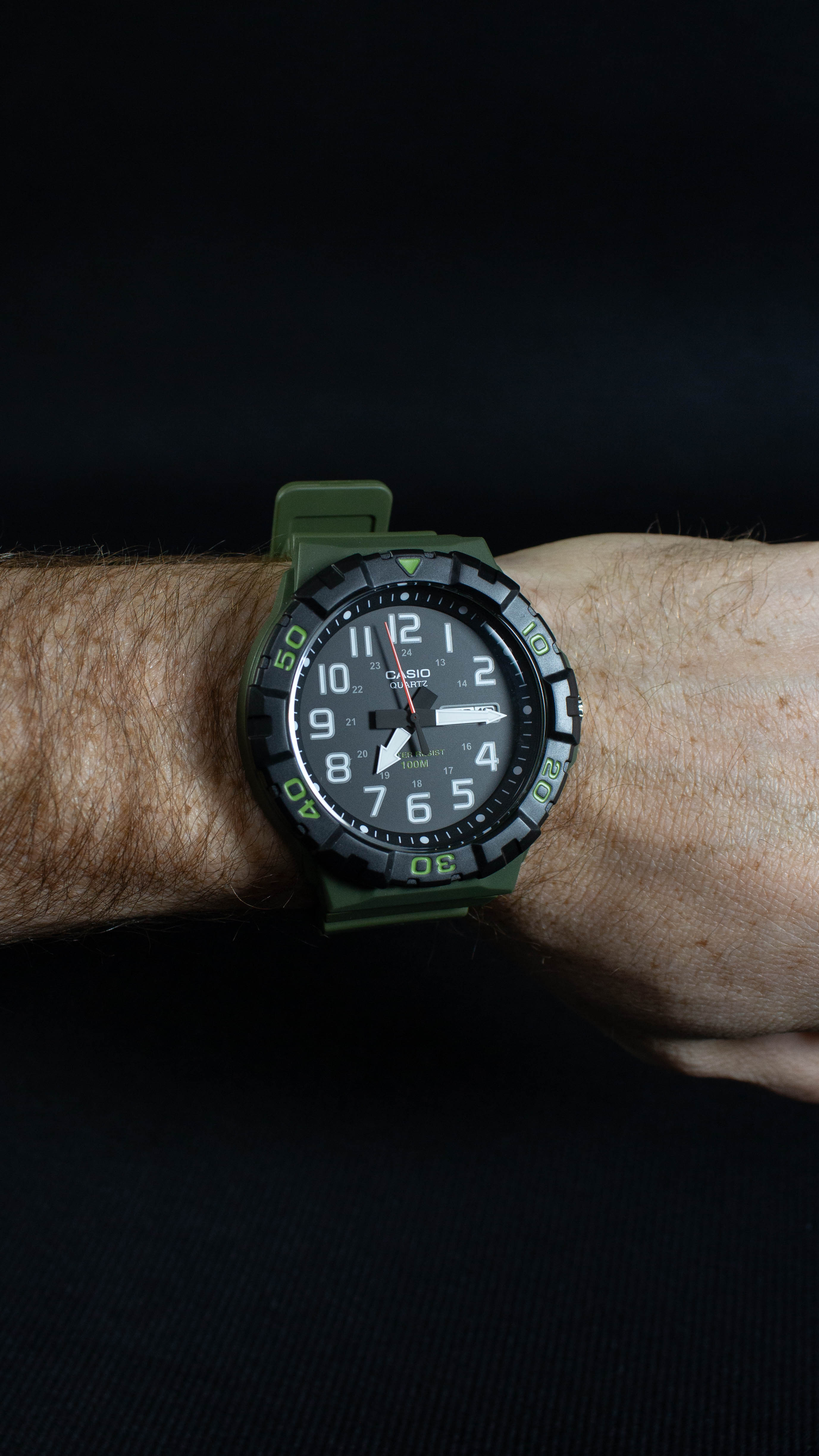 Reloj Casio MRW-210H-3AVCF Militar