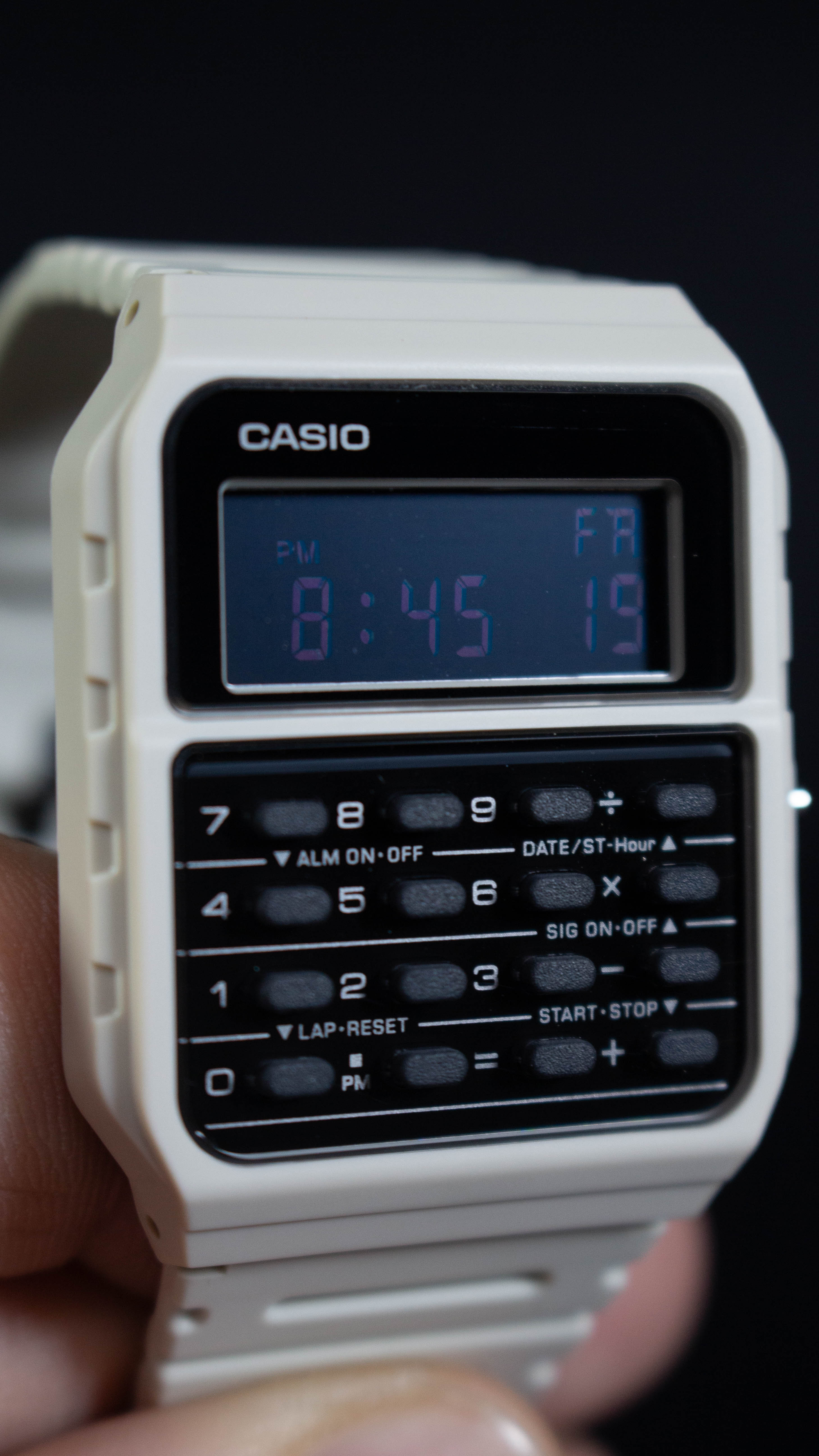 Reloj Casio CA-53WF-8BCF Blanco