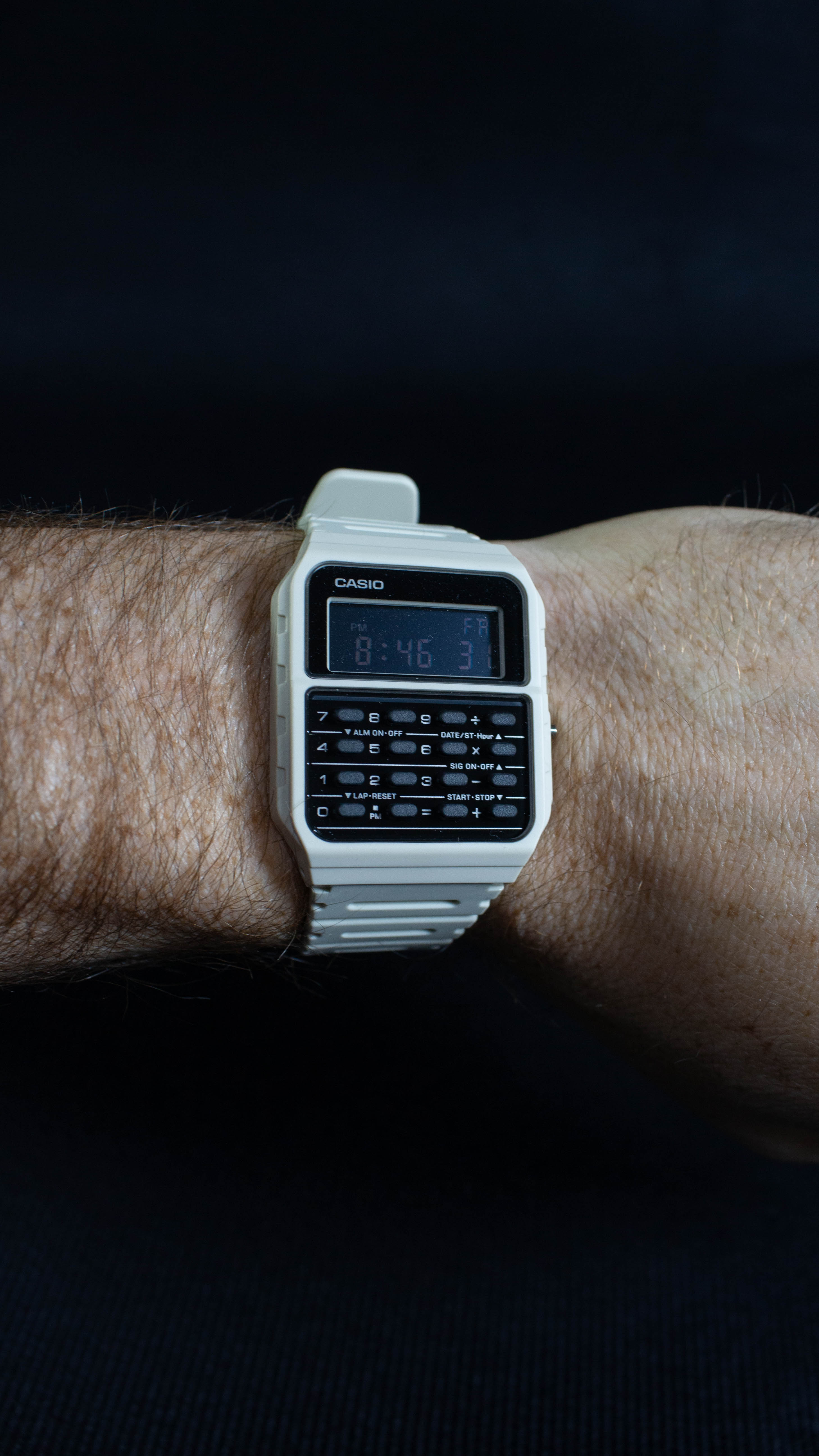 Reloj Casio CA-53WF-8BCF Blanco