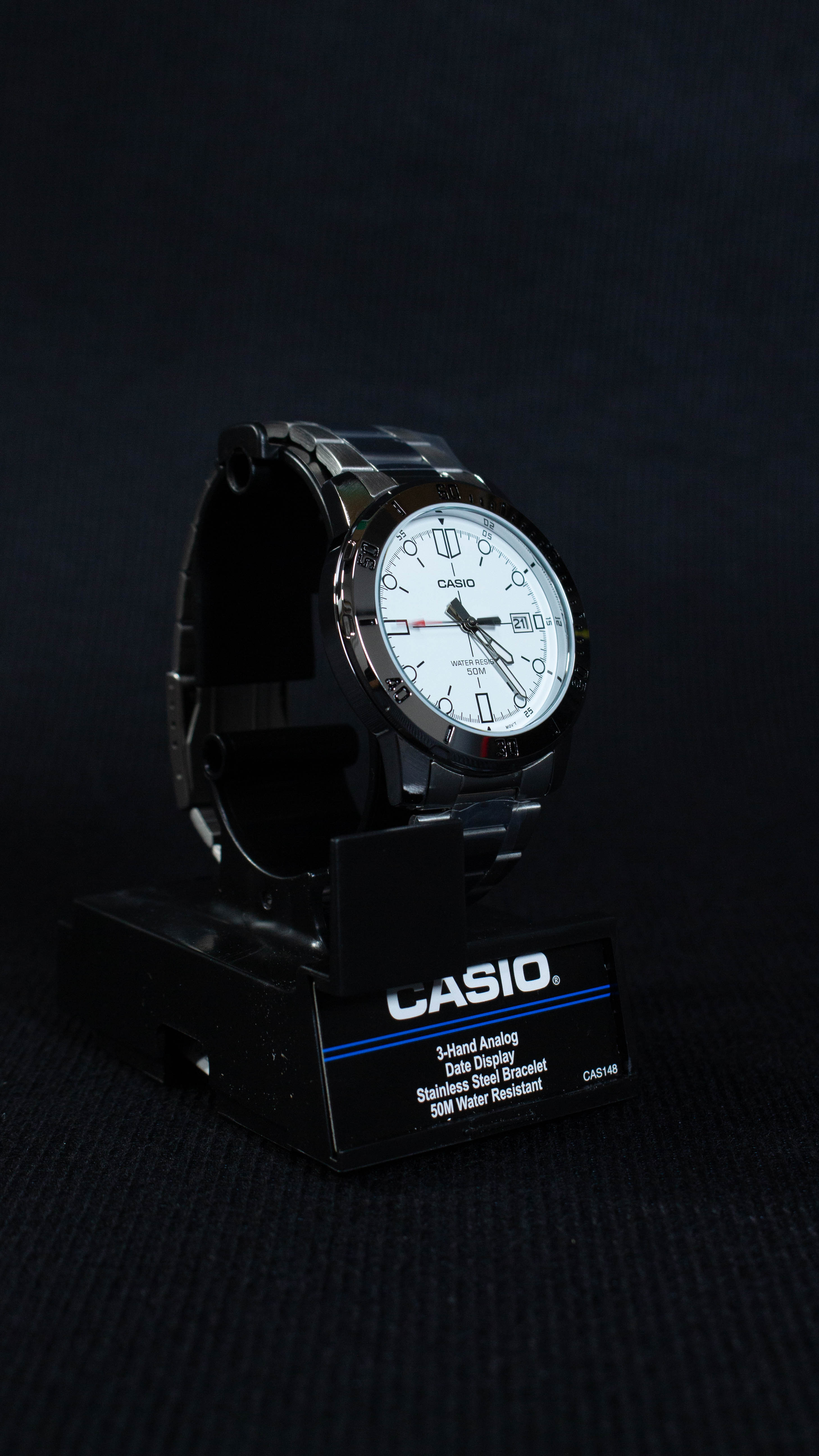 Reloj Casio MTP-VD01D-7EVCF Blanco