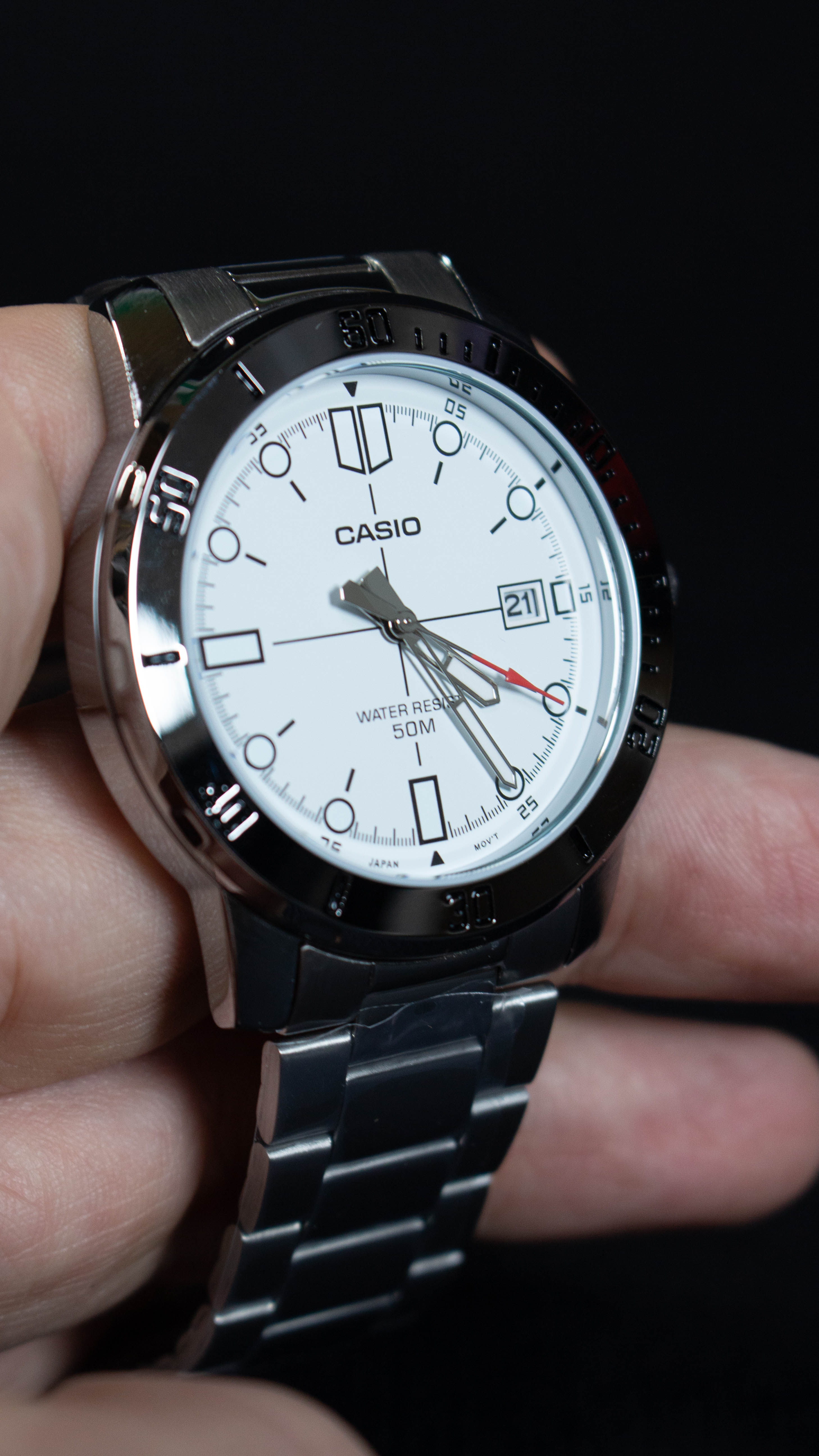 Reloj Casio MTP-VD01D-7EVCF Blanco