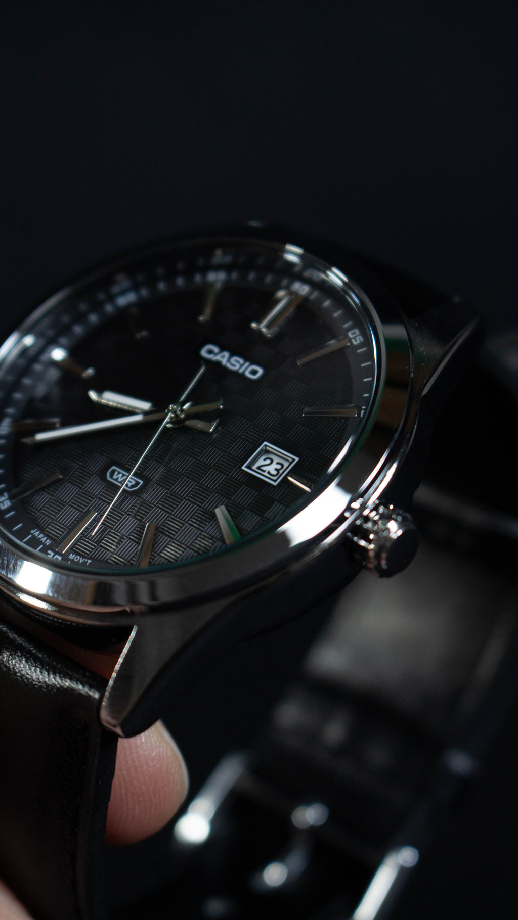 Reloj Casio MTP-VD03L-1AUDF Negro/Negro