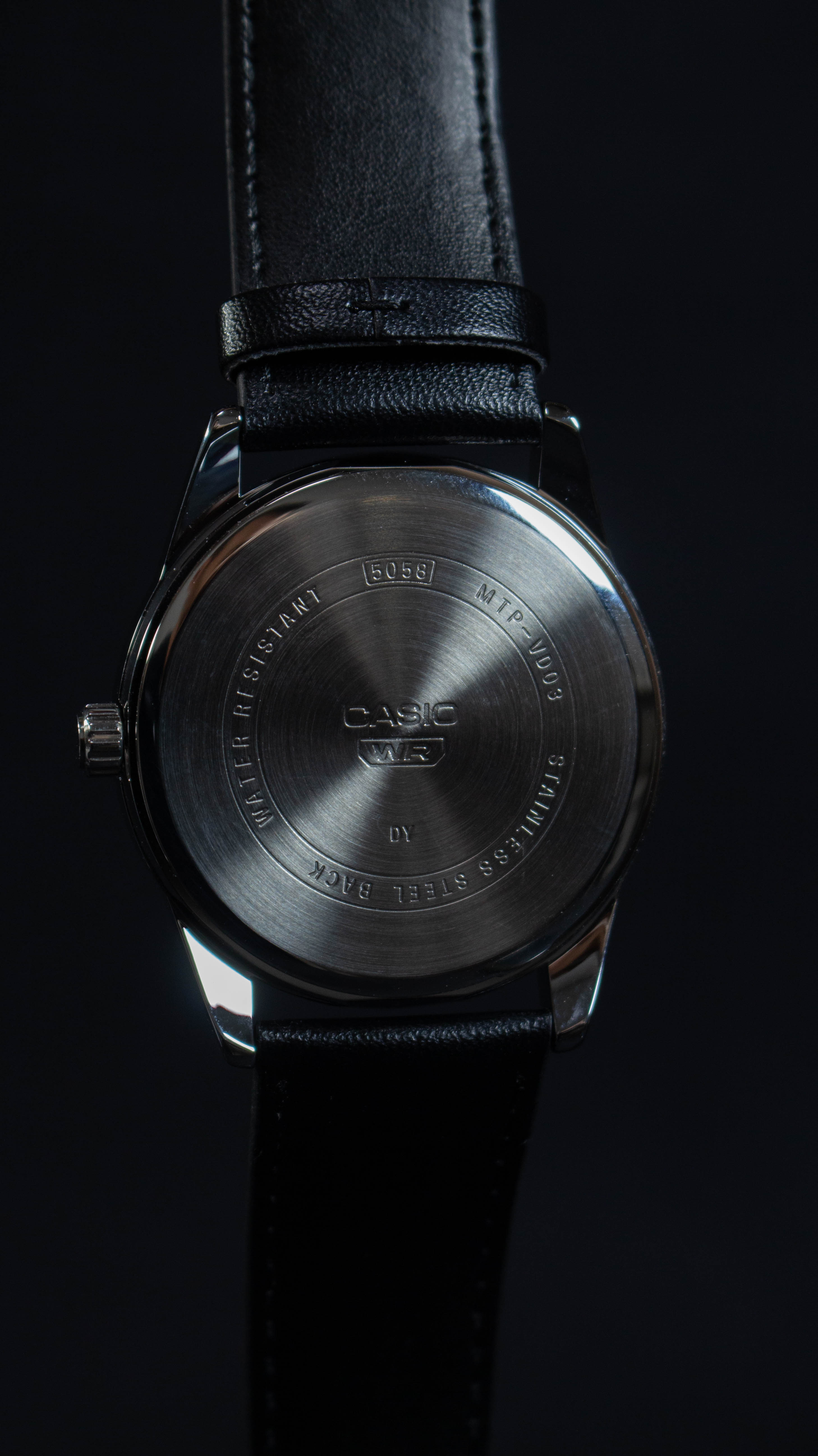 Reloj Casio MTP-VD03L-1AUDF Negro/Negro