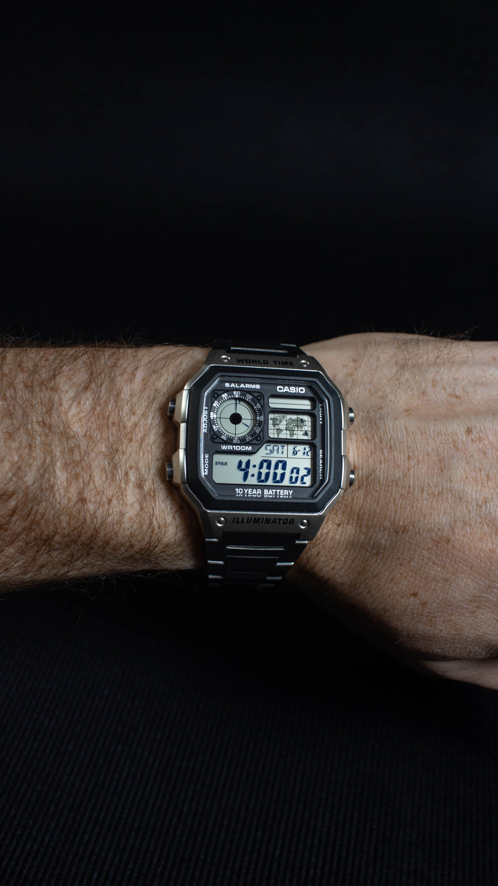 Casio AE1200WHD-1A Acero