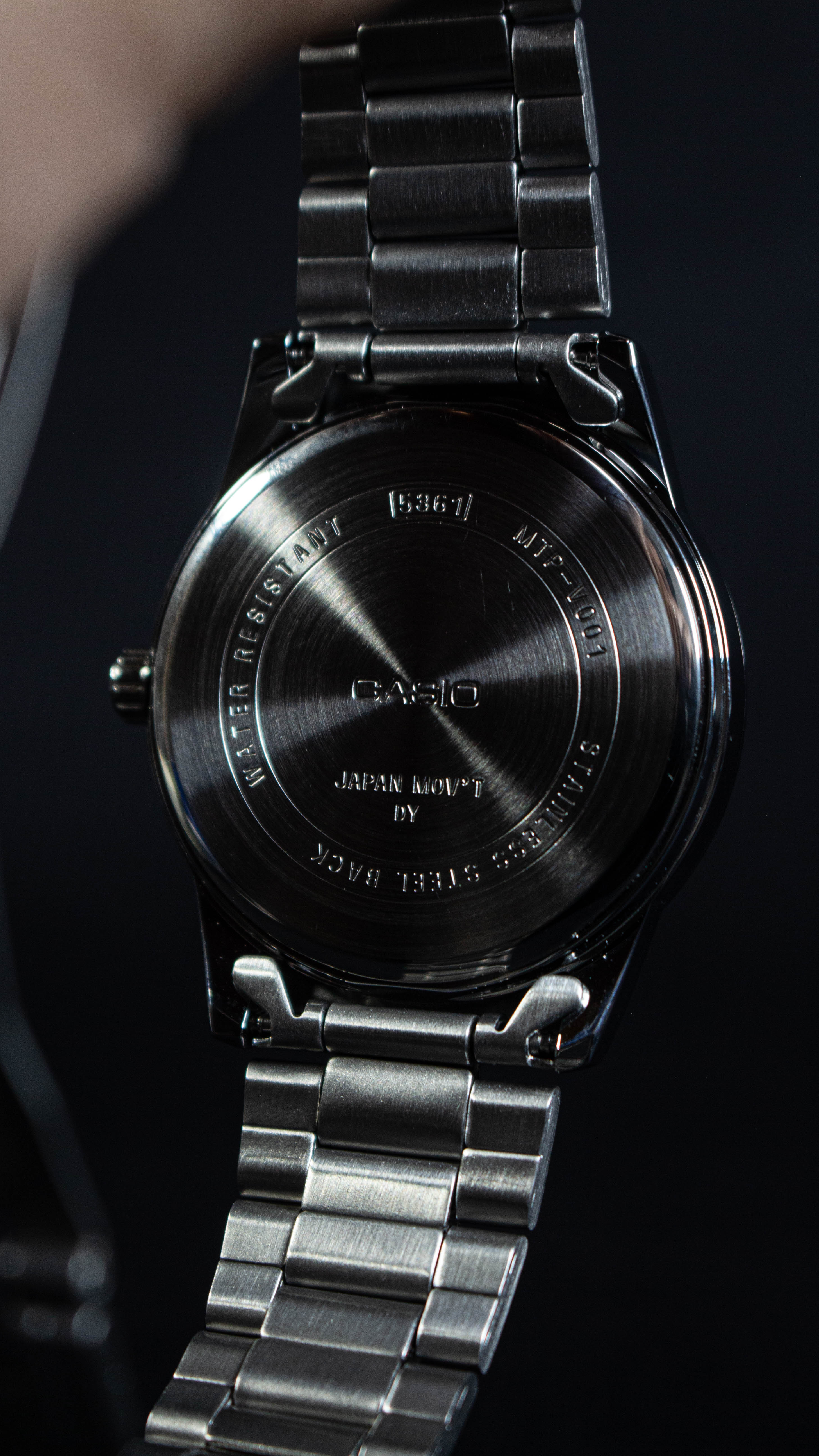 Casio MTP-V001D-7B Plateado