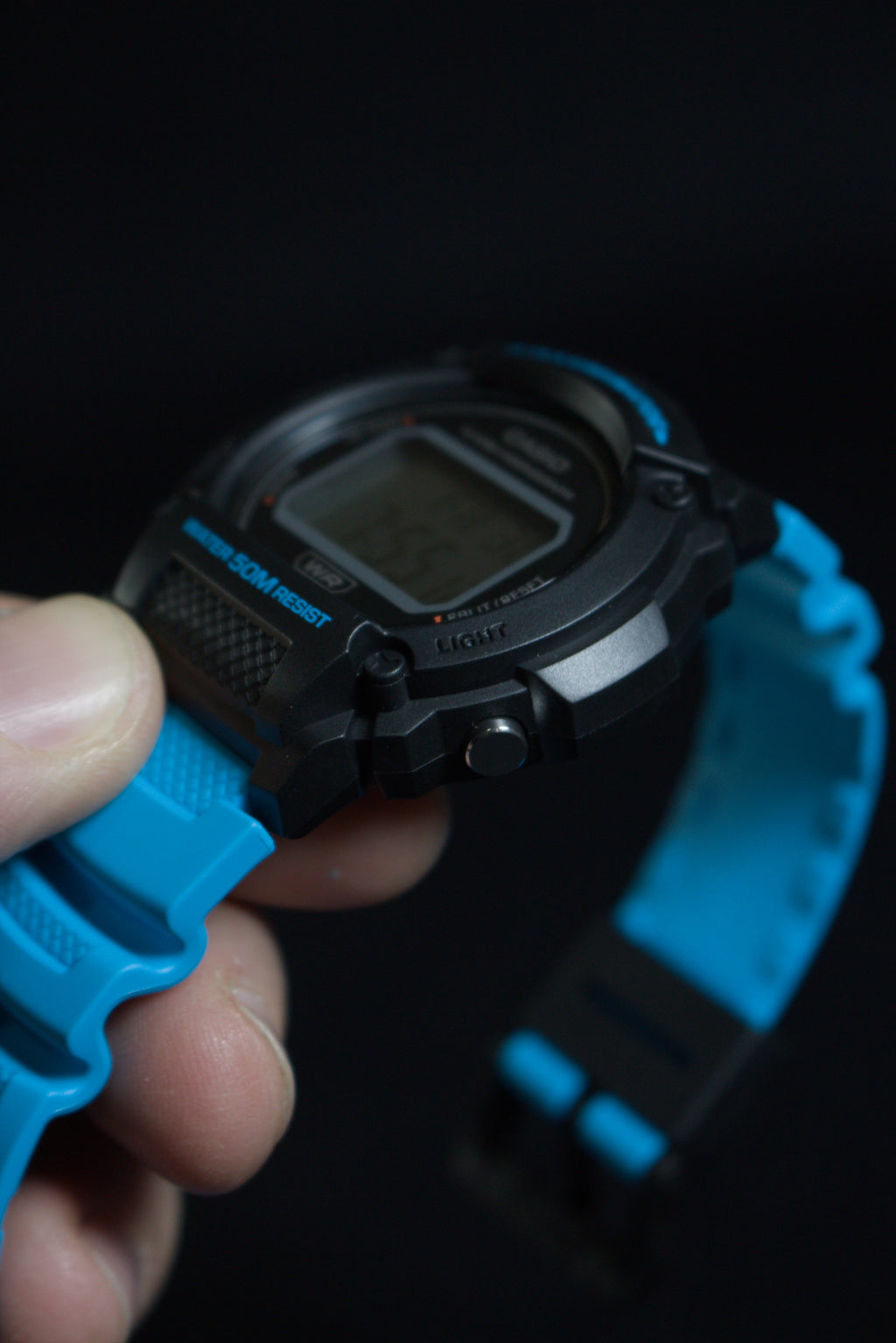 Casio W219H-2A2V Pulsa Azul